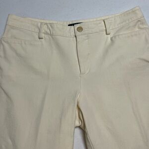 Women’s Straight Leg Sz 6 Ralph Lauren Soft Yellow Straight Leg Pants